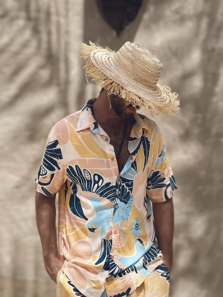 Arara Azul Shirt No Gender - Tropicalia by Cacau