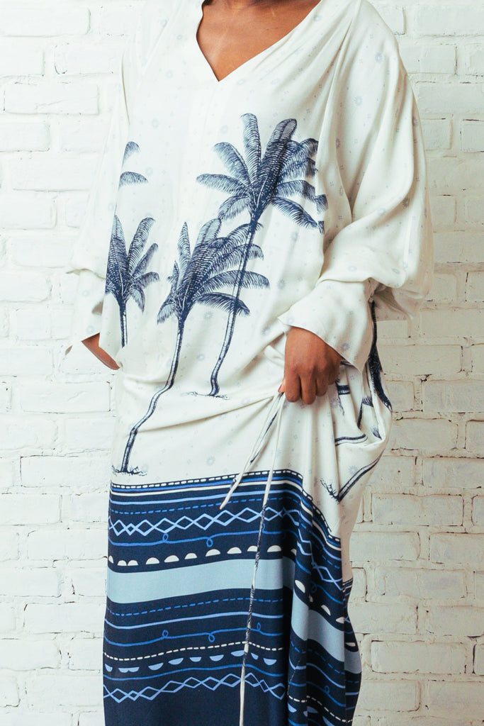 Bethânia Kimono Dress - Tropicalia by Cacau