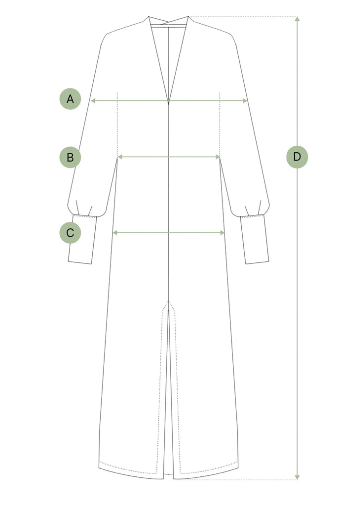 Bethânia Kimono Dress - Tropicalia by Cacau