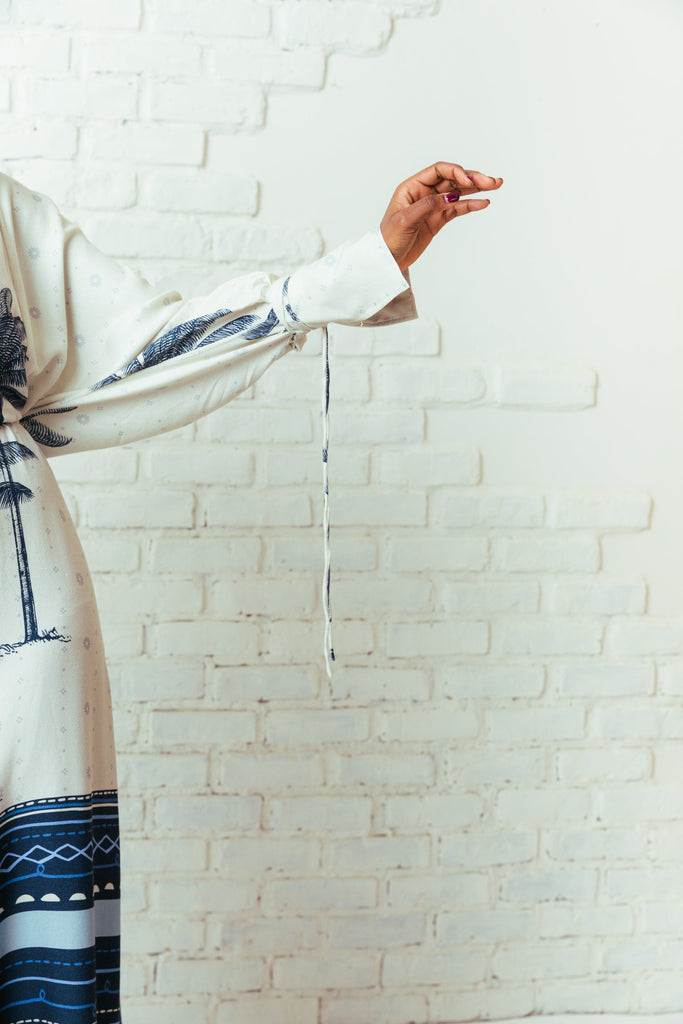 Bethânia Kimono Dress - Tropicalia by Cacau