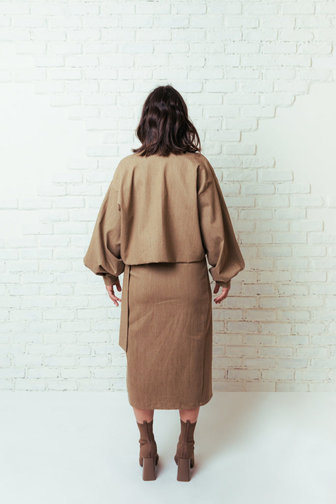 Dalila Marruá Cropped Jacket - Tropicalia by Cacau