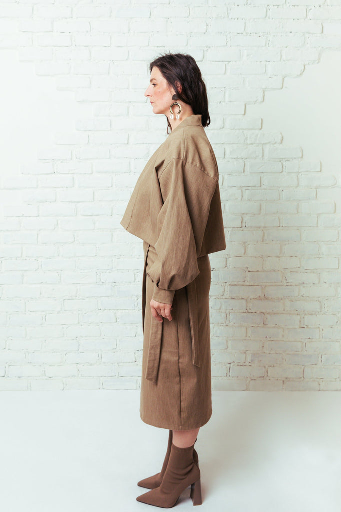 Dalila Marruá Cropped Jacket - Tropicalia by Cacau