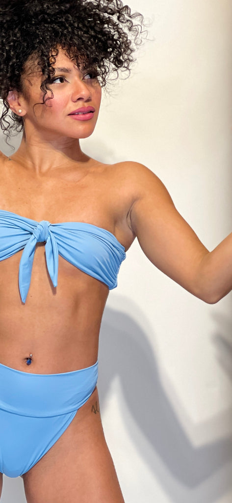 Flor de Sal Knot Bikini – Serenity Blue - Tropicalia by Cacau