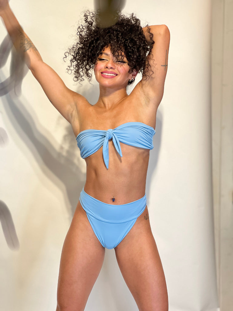 Flor de Sal Knot Bikini – Serenity Blue - Tropicalia by Cacau