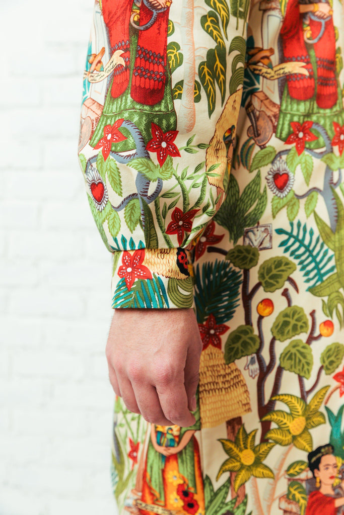 Frida Kahlo Kimono - Tropicalia by Cacau