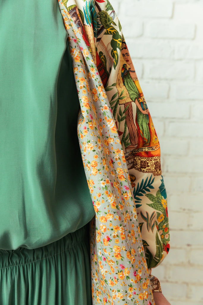 Frida Kahlo Kimono - Tropicalia by Cacau