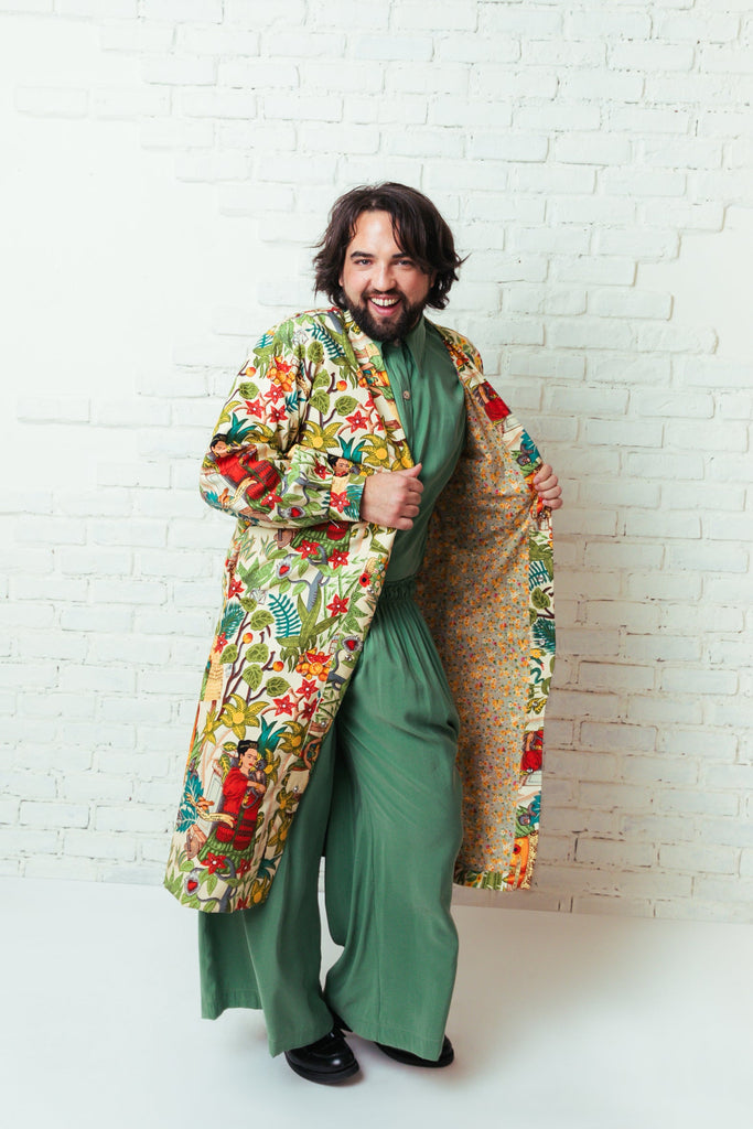 Frida Kahlo Kimono - Tropicalia by Cacau
