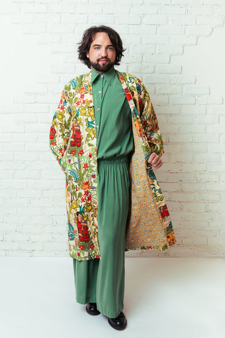 Frida Kahlo Kimono - Tropicalia by Cacau