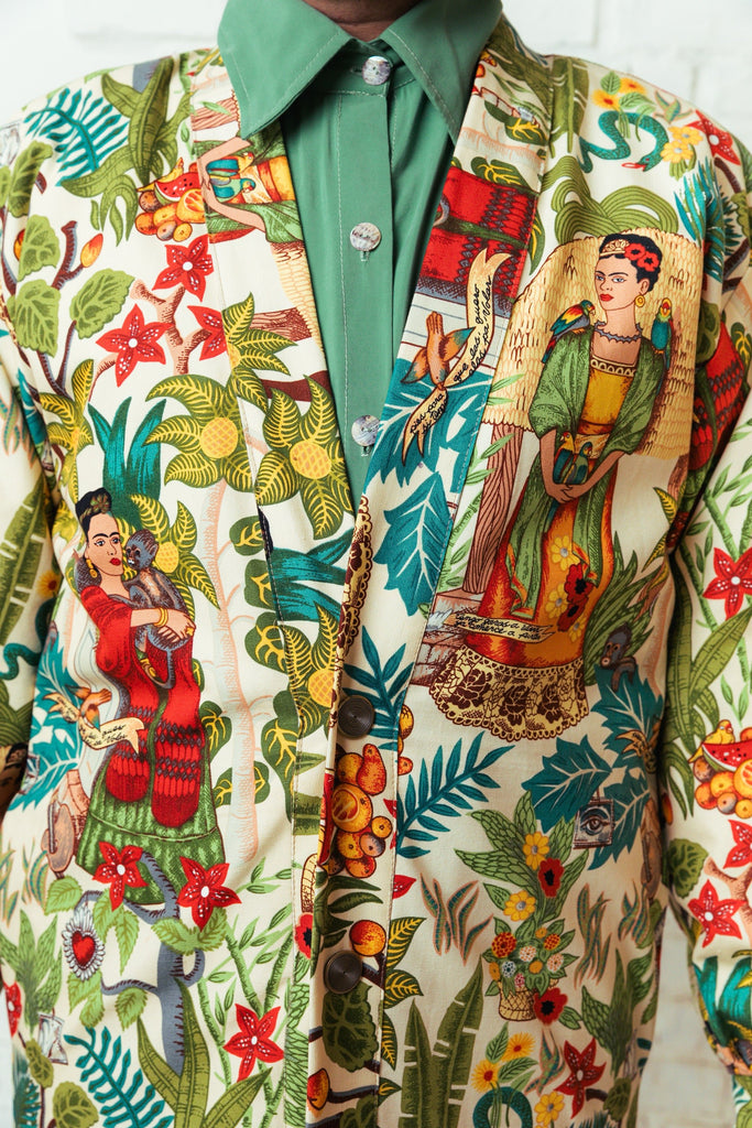 Frida Kahlo Kimono - Tropicalia by Cacau