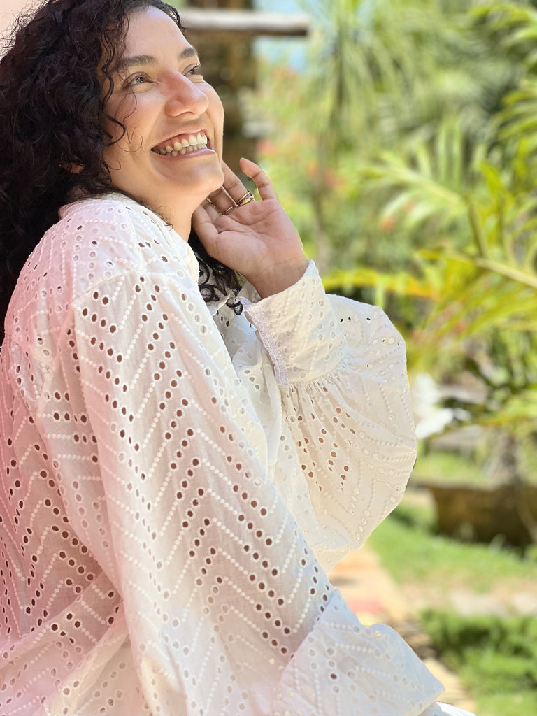 Gal blouse - Tropicalia by Cacau