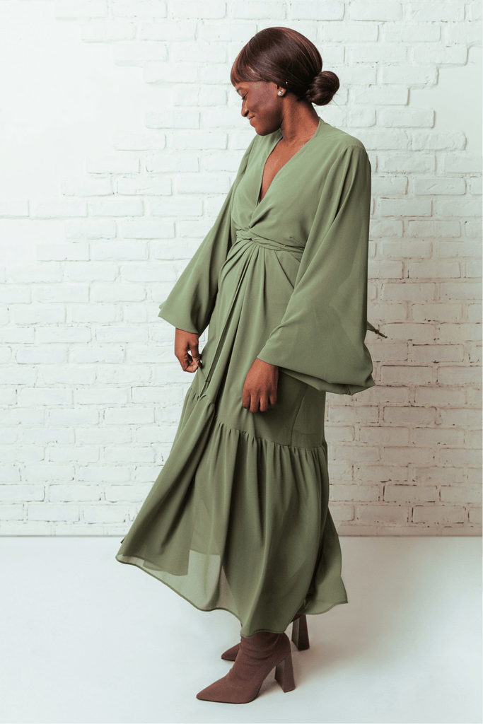 Helena Marruá Maxi Dress - Tropicalia by Cacau