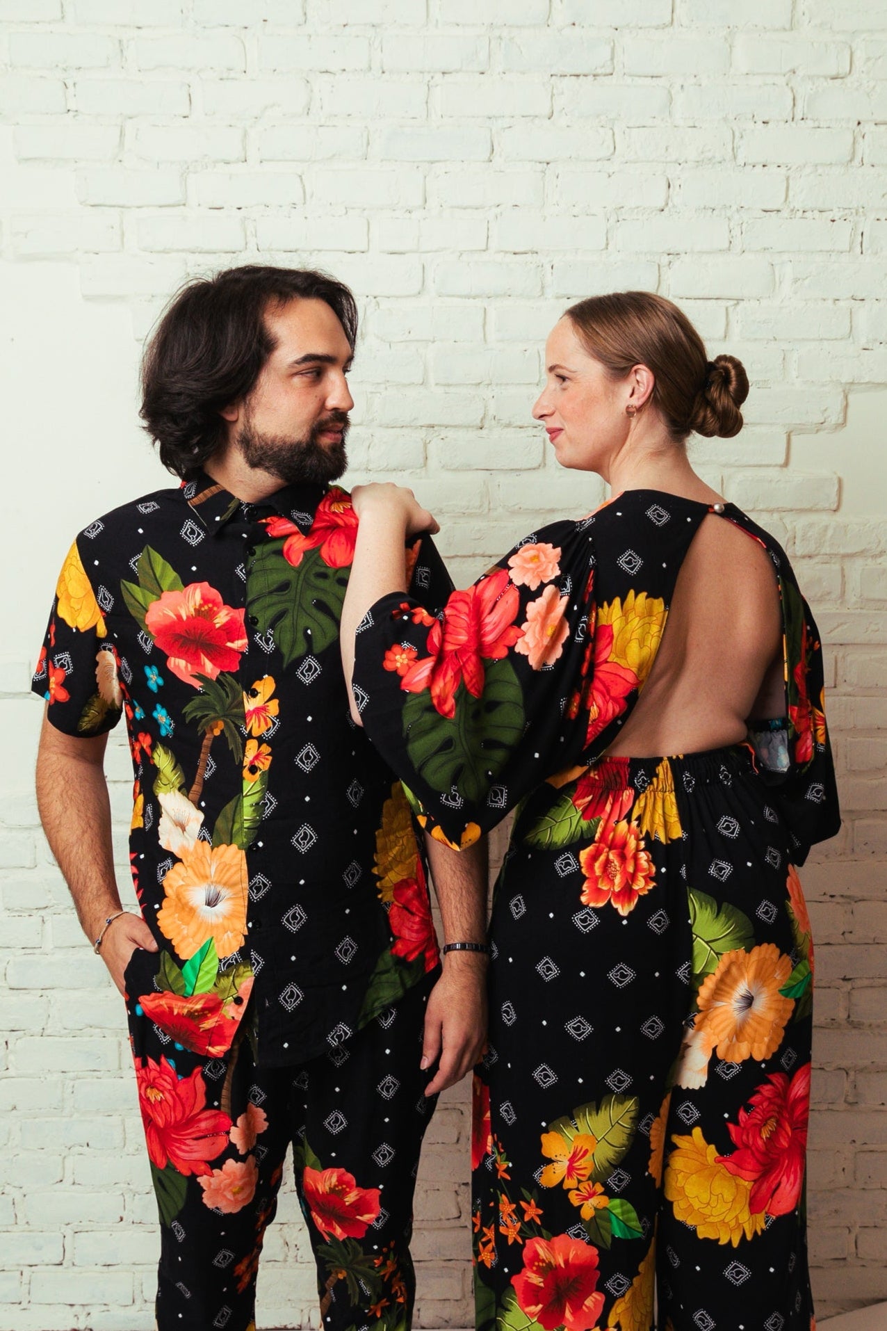 おはな【美品】Jancidium AMERI JUMPSUITS Janaina Caju Jumpsuit – Tropicalia by Cacau