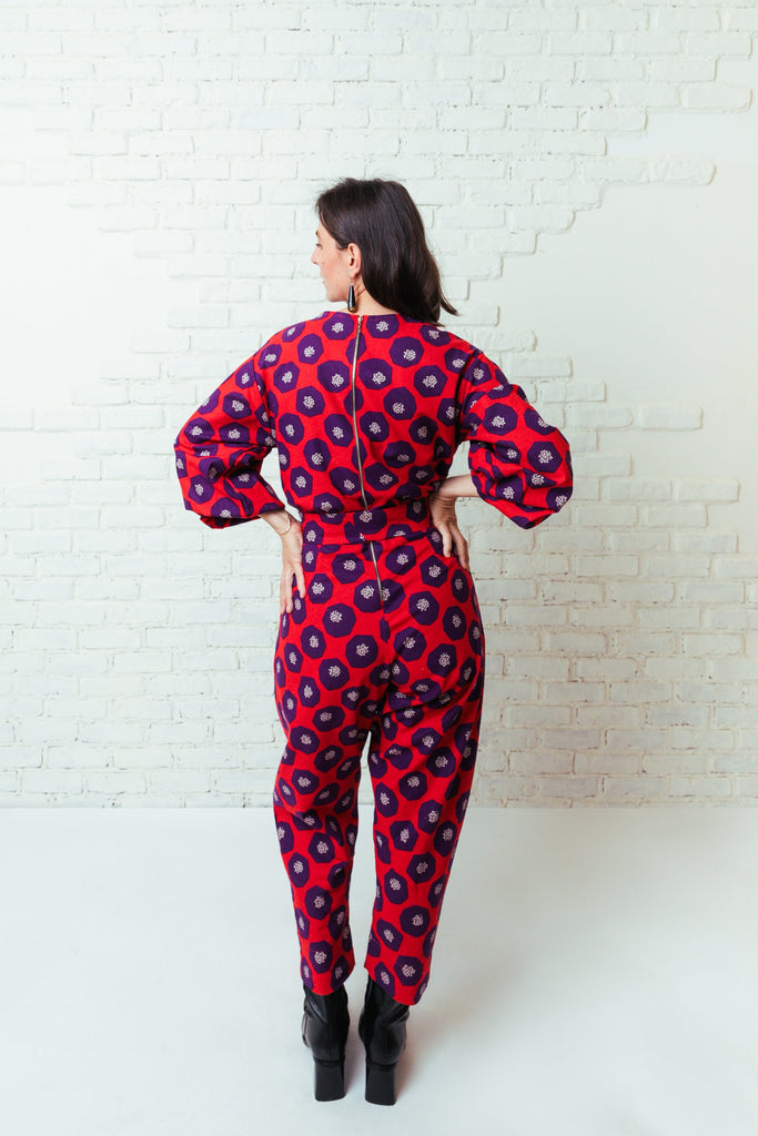 Jumpsuit: Jaguar Tokio - Tropicalia by Cacau