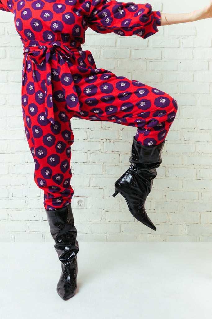 Jumpsuit: Jaguar Tokio - Tropicalia by Cacau