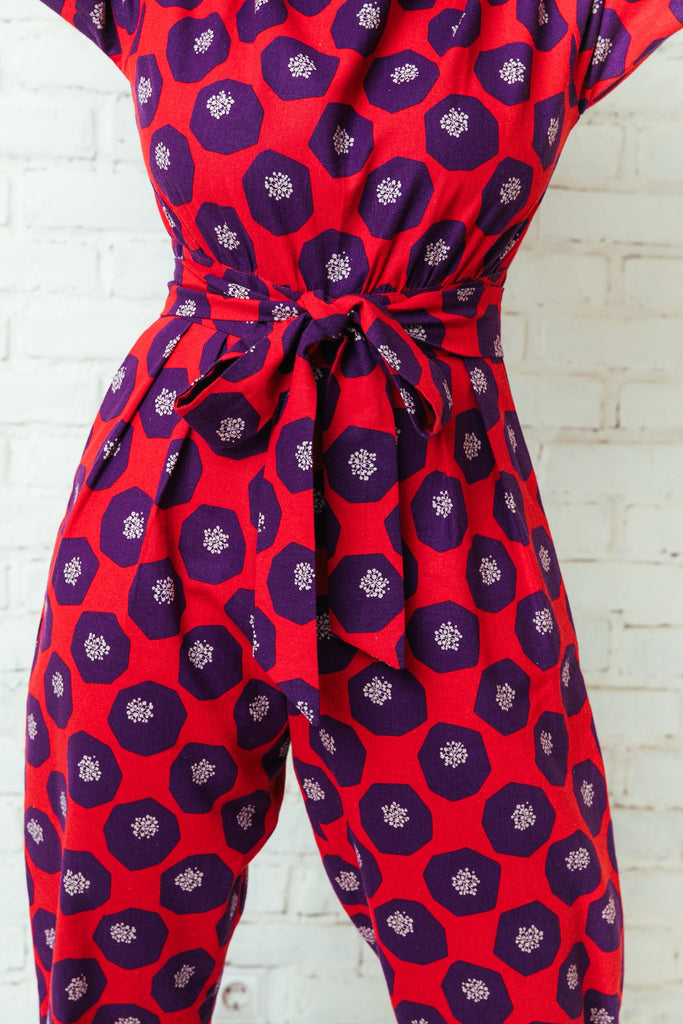 Jumpsuit: Jaguar Tokio - Tropicalia by Cacau