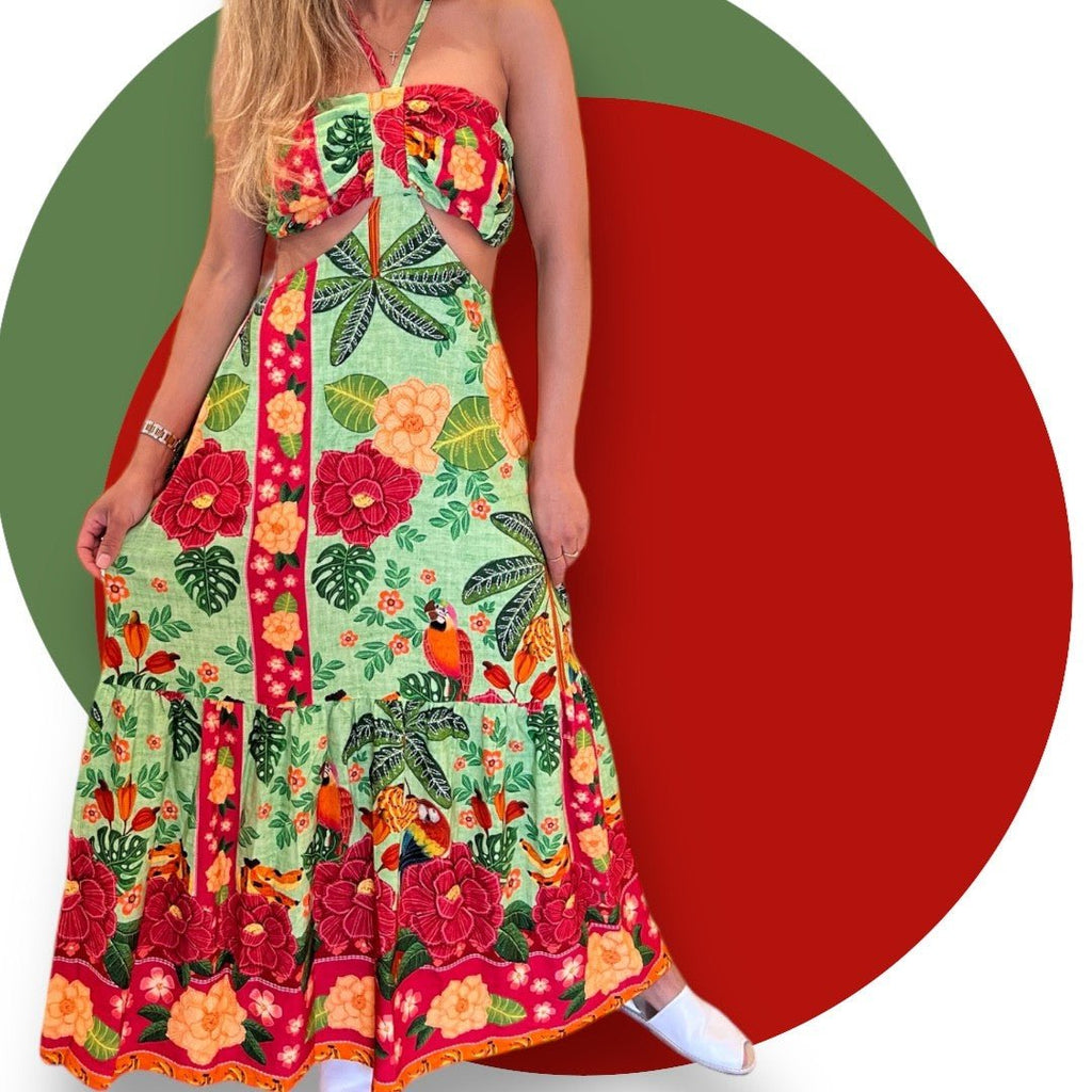 Rita Mangueira Dress - Tropicalia by Cacau