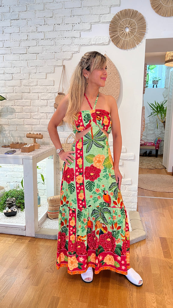 Rita Mangueira Dress - Tropicalia by Cacau