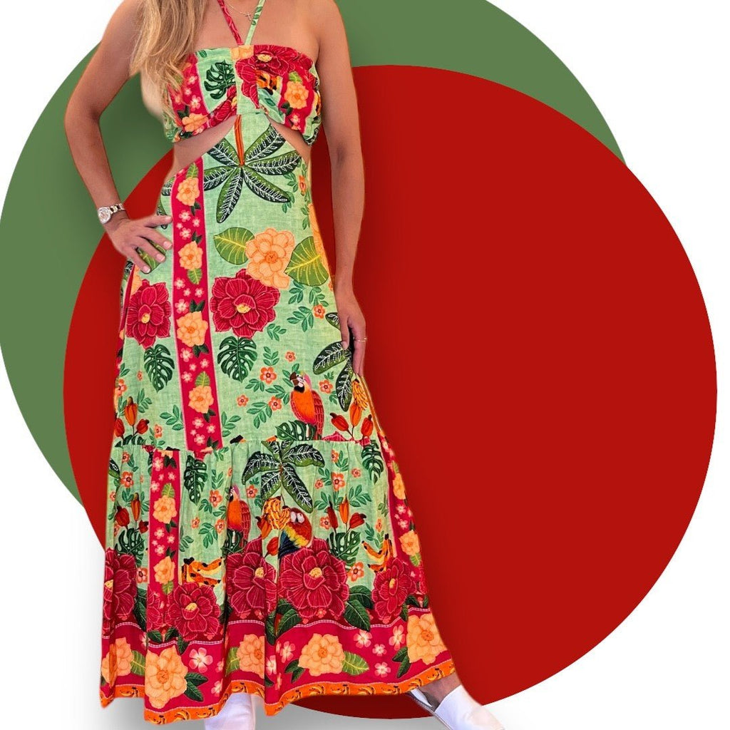 Rita Mangueira Dress - Tropicalia by Cacau