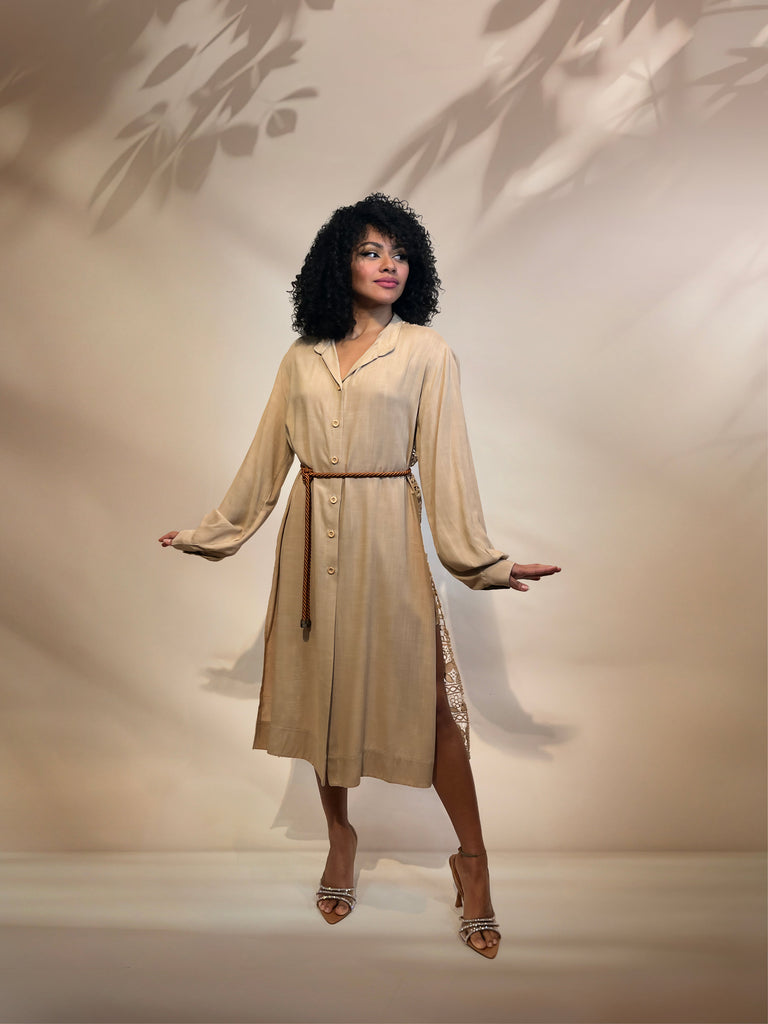 Safari Chemise Dress - Tropicalia by Cacau