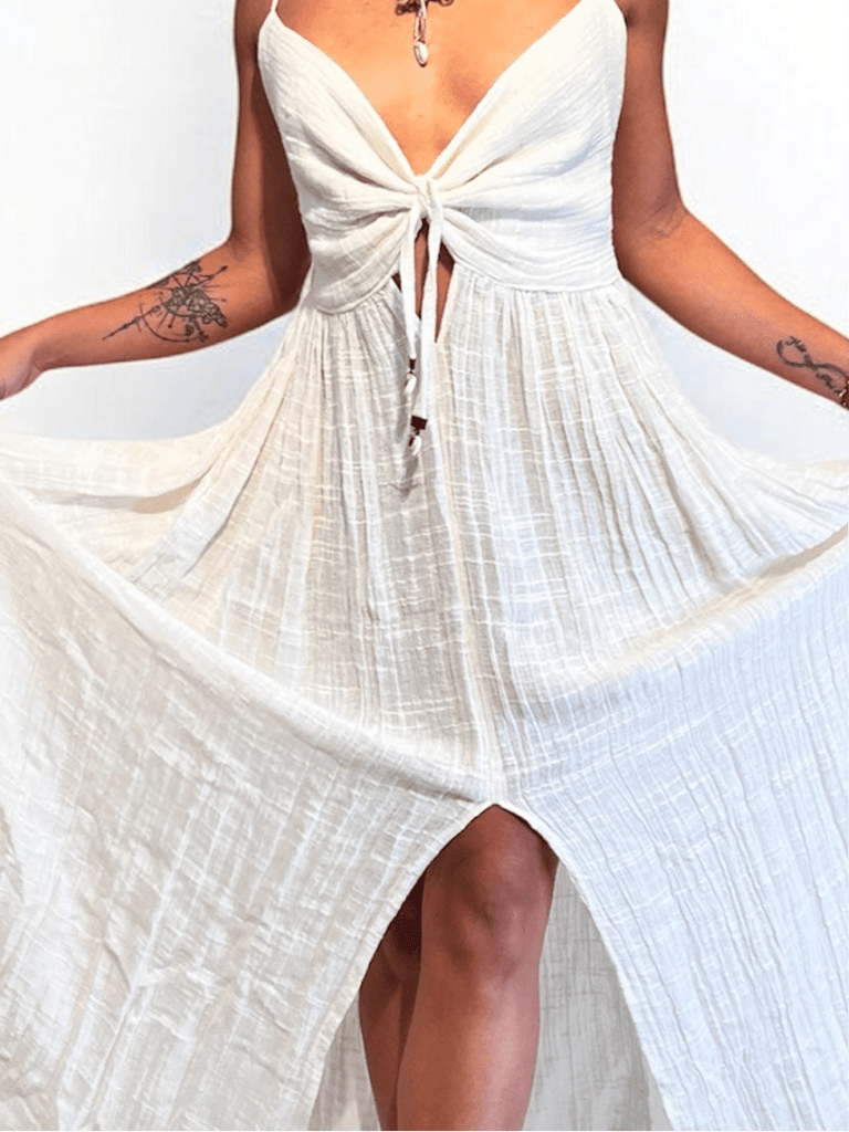 Serena Dress Iabas - Tropicalia by Cacau