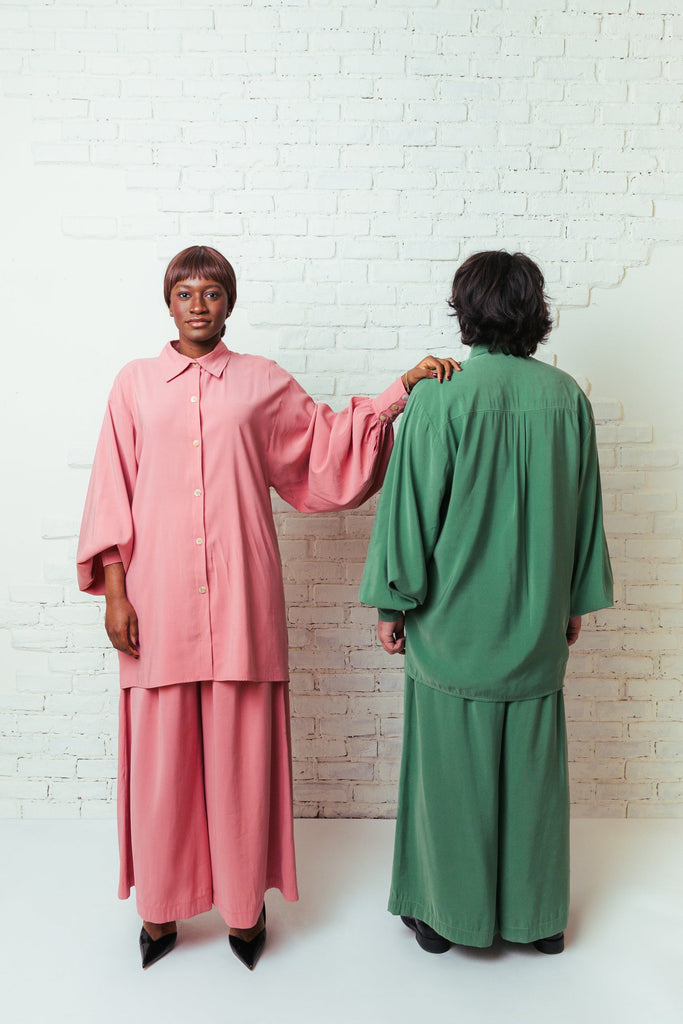 The Valentina Wide - Leg Pants - Tropicalia by Cacau