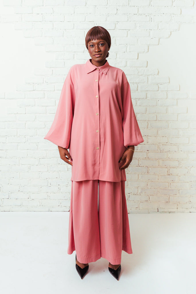 The Valentina Wide - Leg Pants - Tropicalia by Cacau