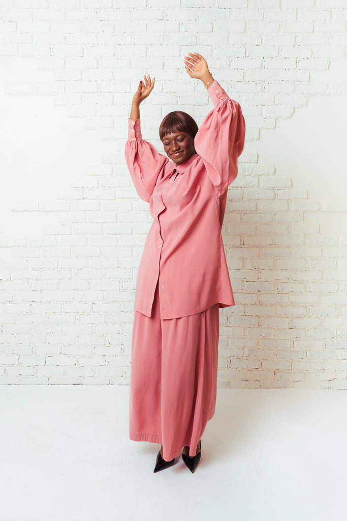 The Valentina Wide - Leg Pants - Tropicalia by Cacau