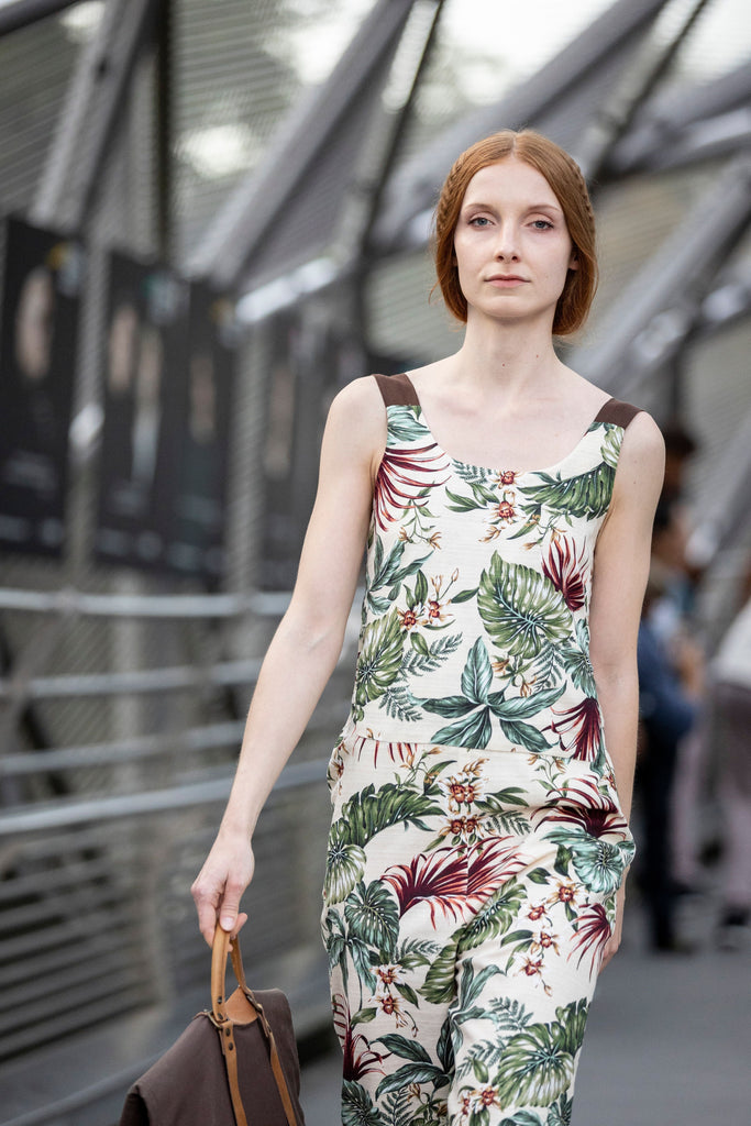 Urban Jungle Jumpsuit - Tropicalia by Cacau