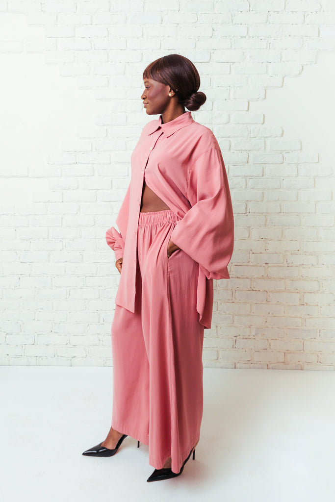 Valentina Shirt Pink - Tropicalia by Cacau