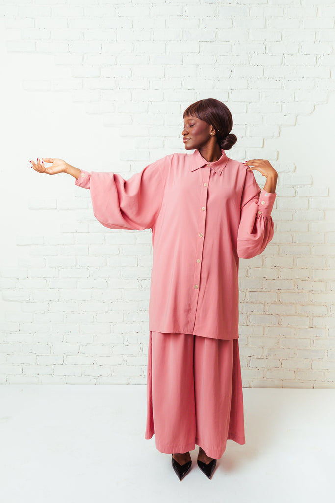 Valentina Shirt Pink - Tropicalia by Cacau