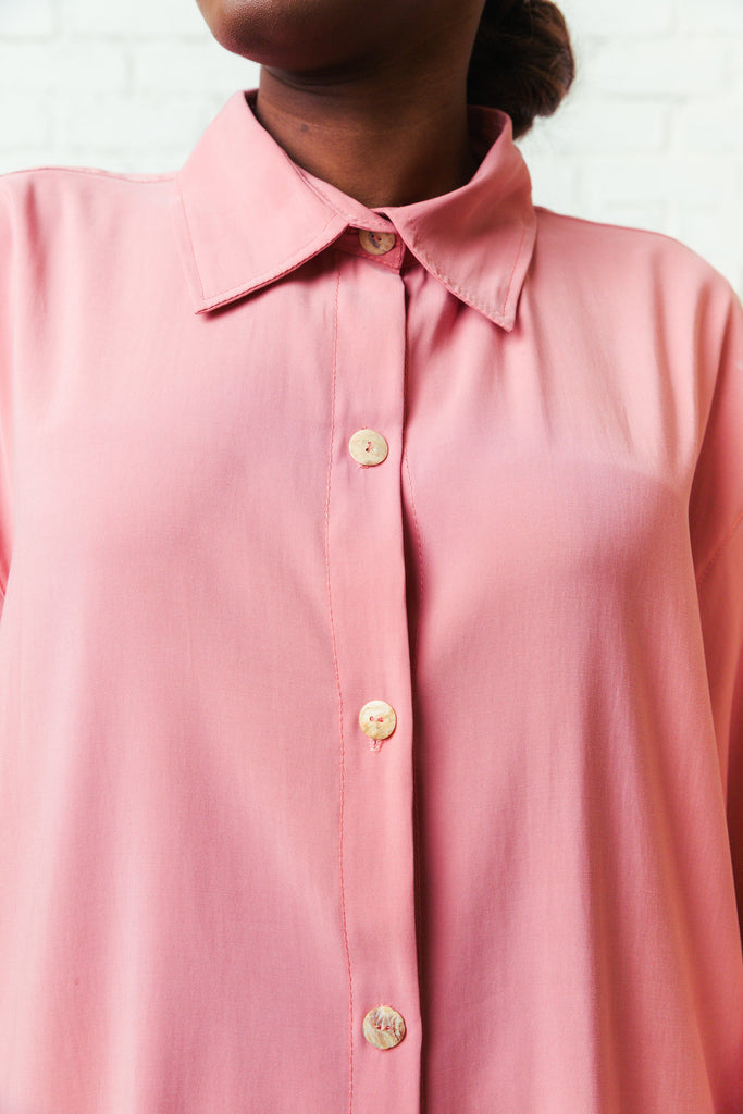 Valentina Shirt Pink - Tropicalia by Cacau