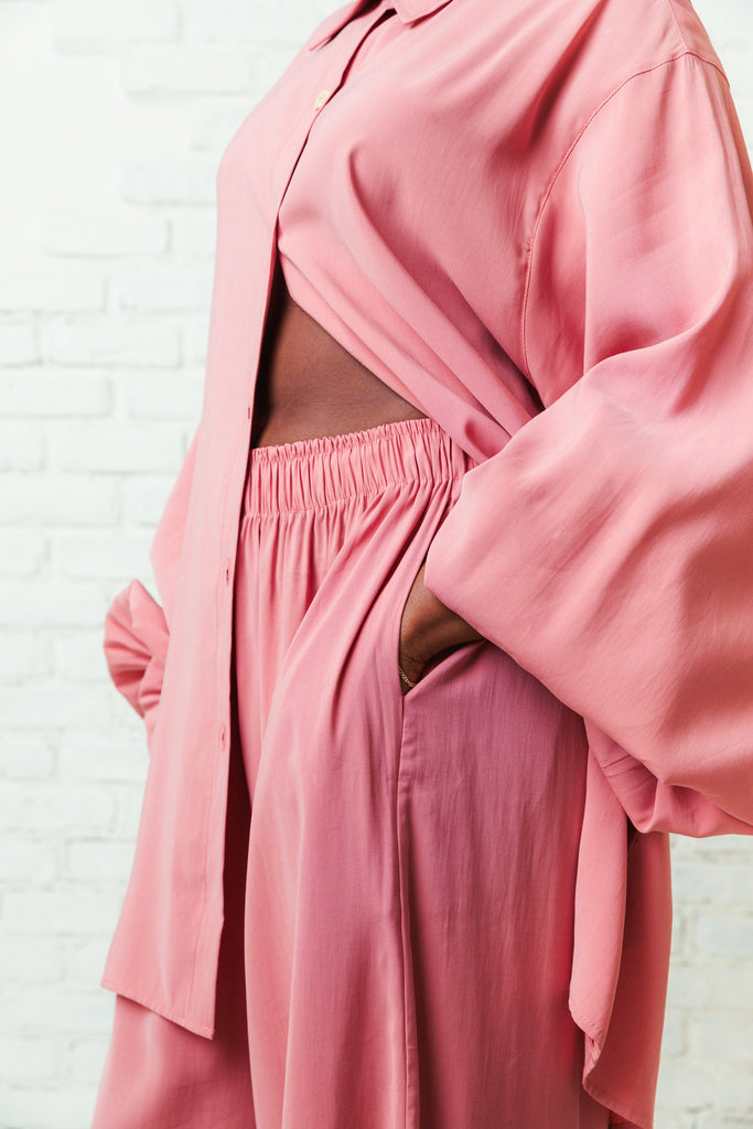 Valentina Shirt Pink - Tropicalia by Cacau