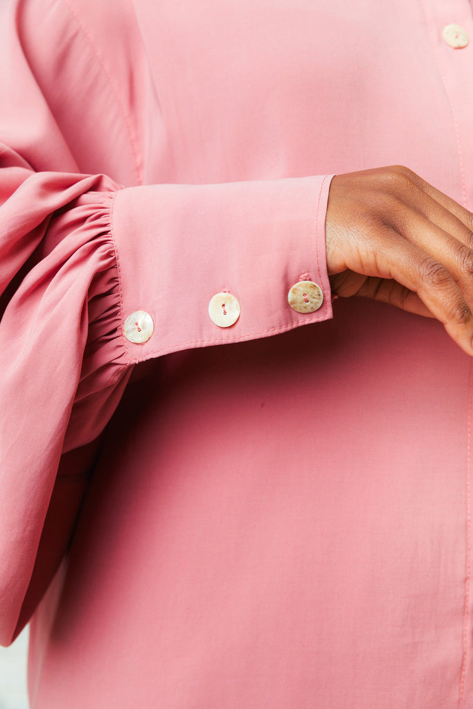 Valentina Shirt Pink - Tropicalia by Cacau